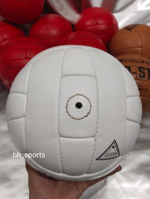 Top Star VM Bollen 1958 Fifa World Cup Sweden Soccer Match Ball Leather Size 5 gallery