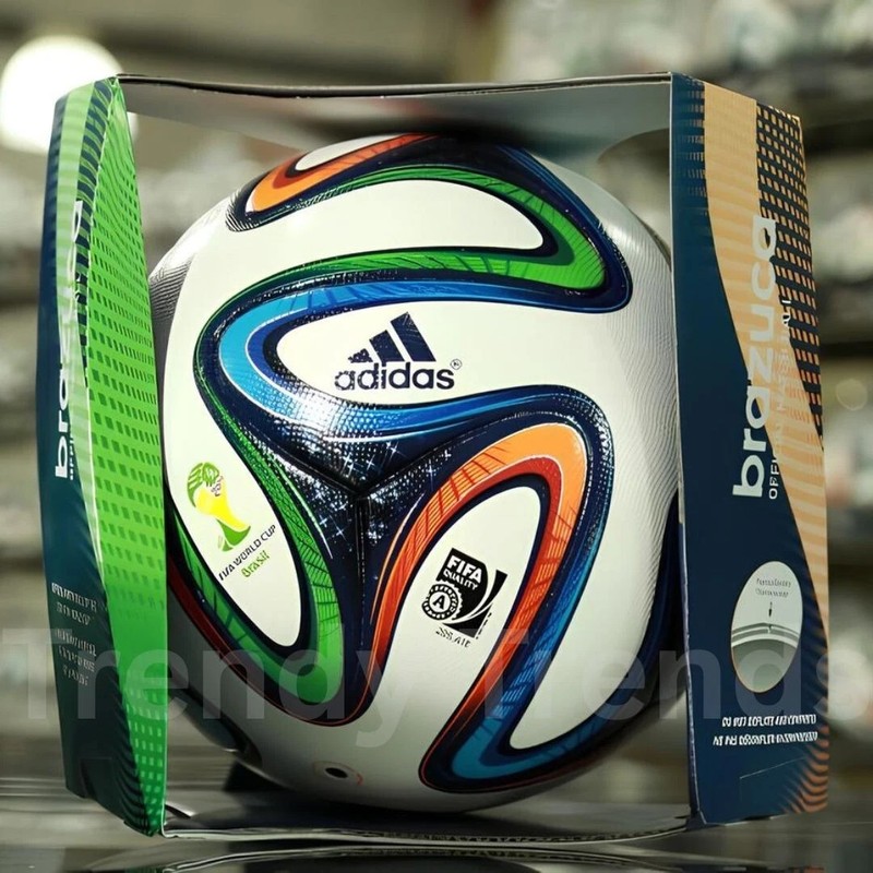 Football Brazuca Official Match Ball FIFA World Cup 2014 Soccer Ball Size 5.