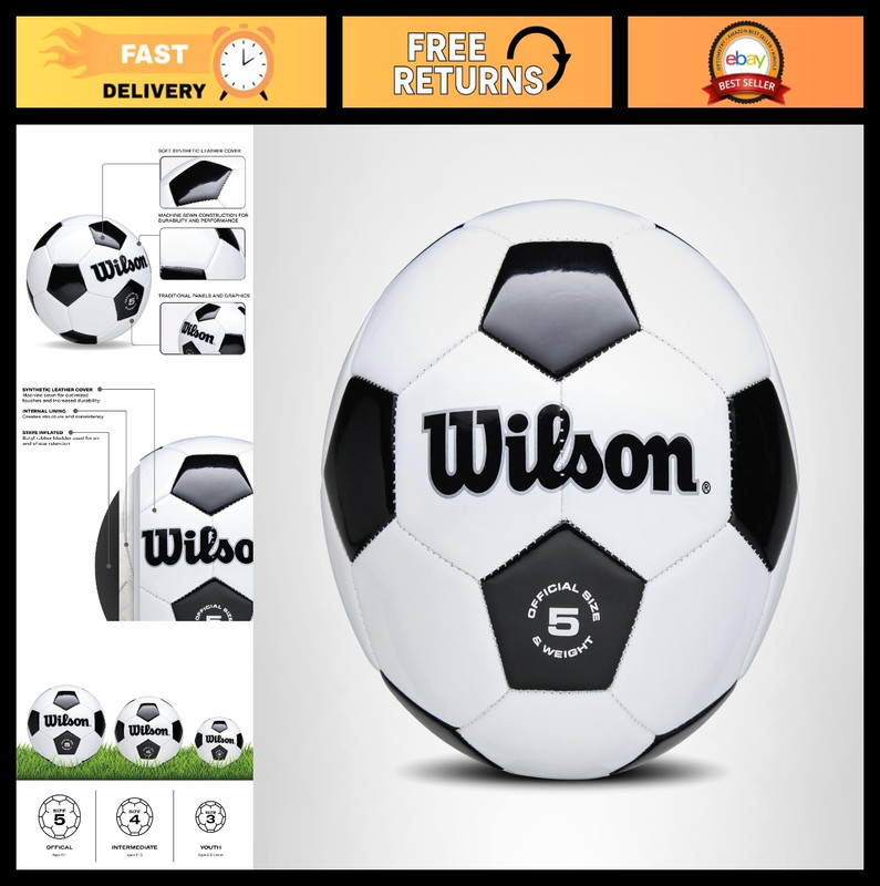Traditional Soccer Balls – Durable, High-Performance, Perfect for All Ages