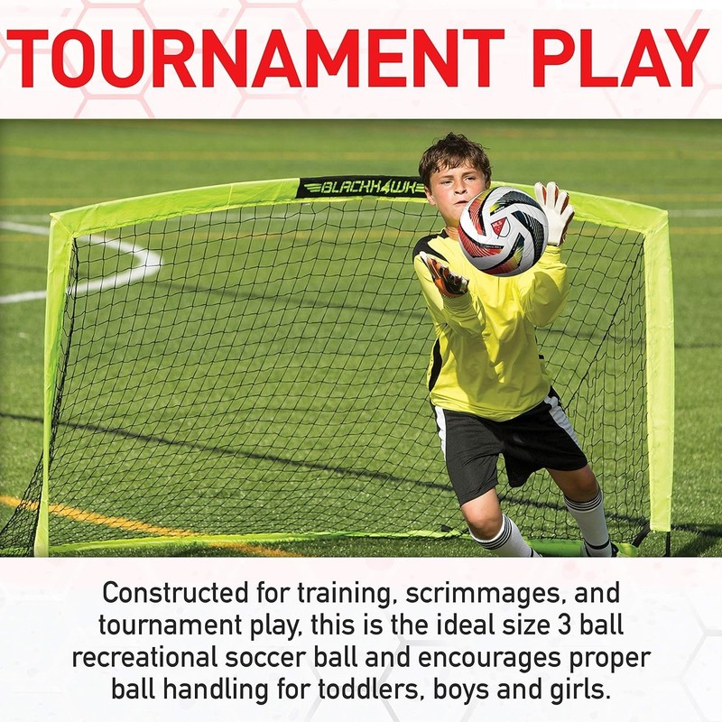 MLS Tornado Soccer Ball - Size 5, Soft TPU Cover, Pump Included for All-Weath... gallery
