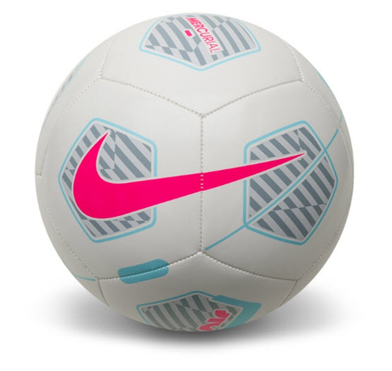 Nike Unisex Mecurials Fade 24 Soccer Ball White Football Futsal Balls FZ3036-102