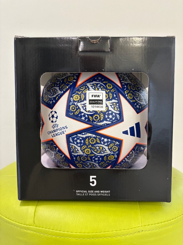 SOCCER BALL-ADIDAS-S.5-ISTANBUL23-UEFA-FIFA-COMPETITION MATCH BALL REPLICA-NEW-