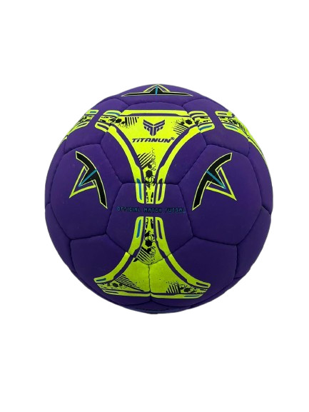 TITANUN IMPERIOR premium A+ quality (Purple and Yellow) Futsal size-4