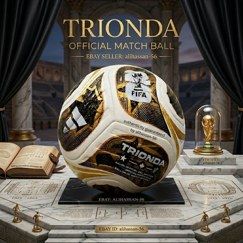 Golden Trionda Pro Final 2026 Official Match Soccer Ball Size5 Collector Edition