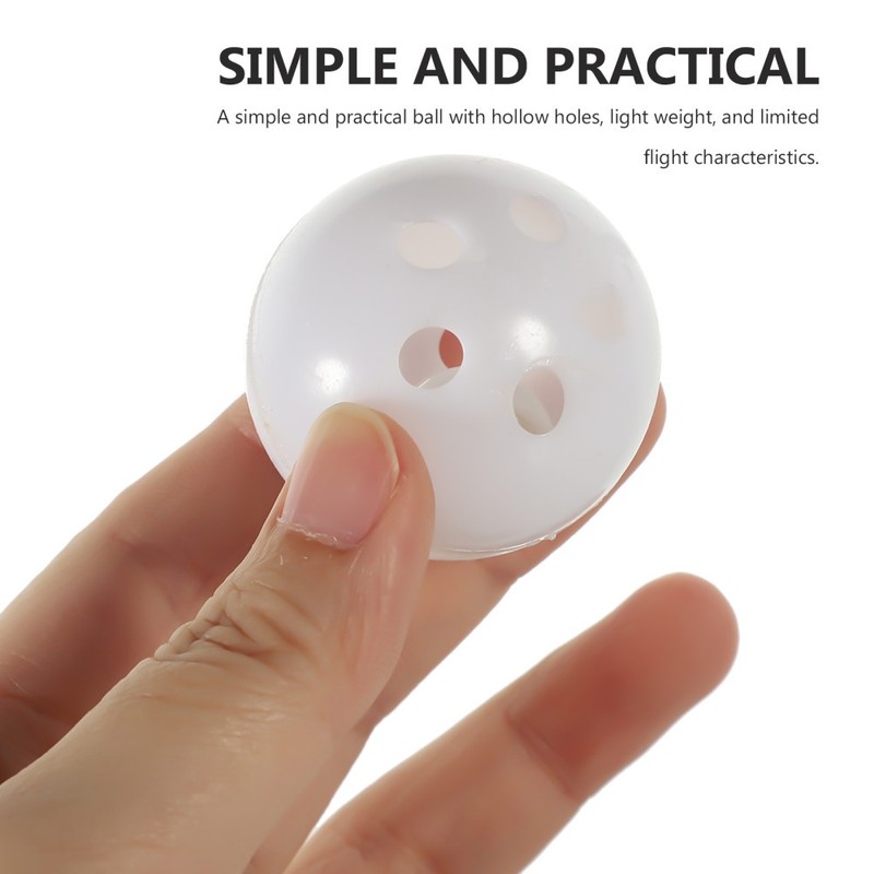 20 Pcs Small for Games Golf Practice Equipment Hollow Training gallery