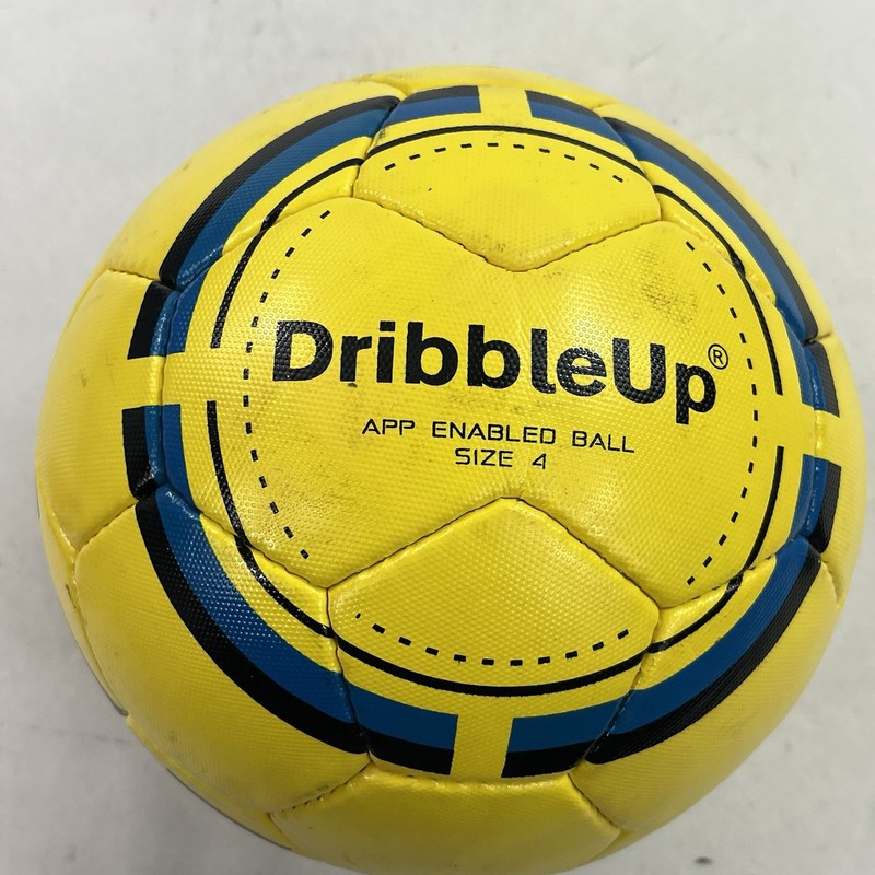 Dribble Up Smart Soccer Ball Size 4 App Enabled Youth Training Smart Ball