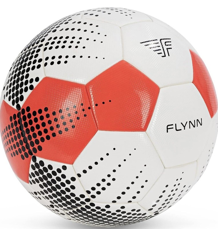 Flynn Thermo Bonded Pro Size 5 Soccer Ball with bag & pump gallery