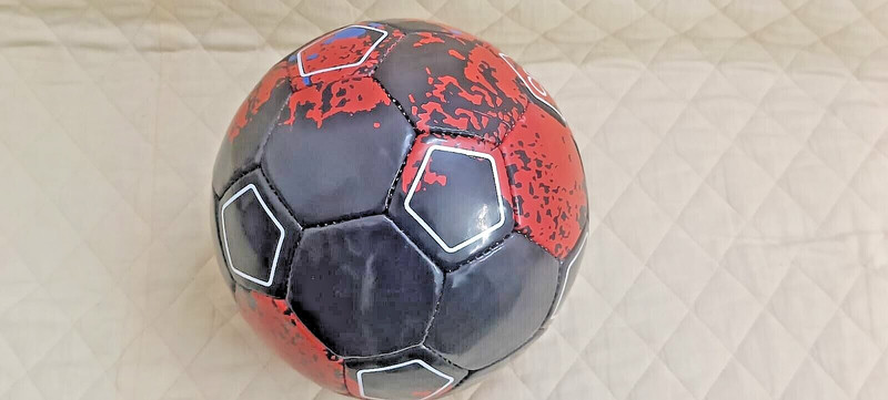 Polyurethane Football CR7 for All Age Groups | 1 Football, 1 Pump | Size: 5 Ball gallery