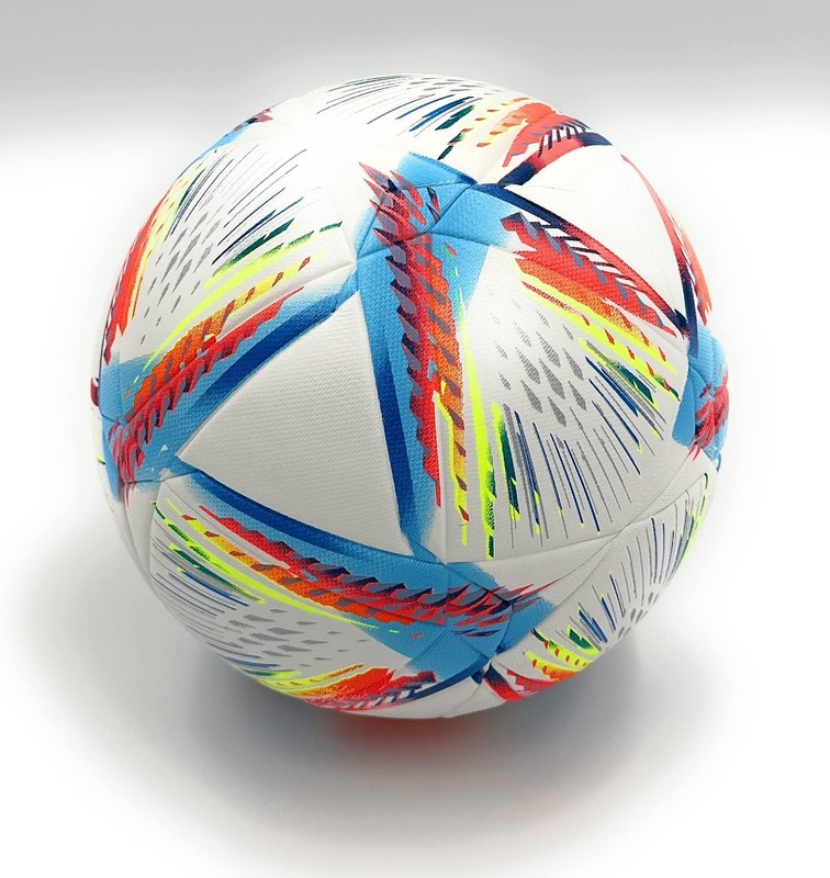 World Cup Quality League Quality Soccer Ball Thermally Bonded Match Ball Seam... gallery