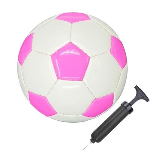 Soccer Ball,4,5 Practice Training Gift Boys Girls Kid Come with Size 3 Pink