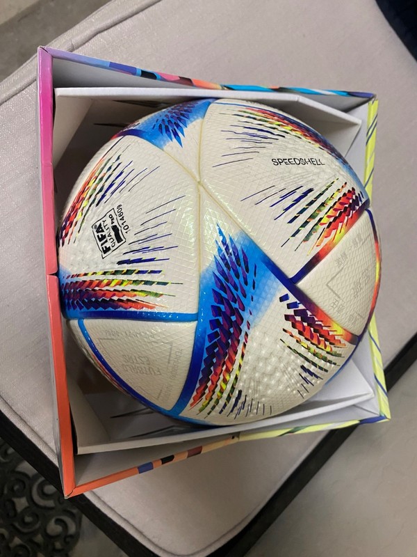 New Adidas Al Rihla 2022 Qatar World Cup Official Match Ball Pro Soccer Football