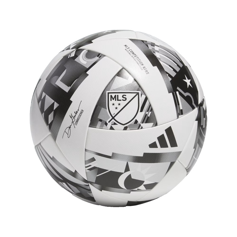 Adidas IP1629 MLS 24 Competition NFHS Soccer Ball White Black Size 5 NWOB