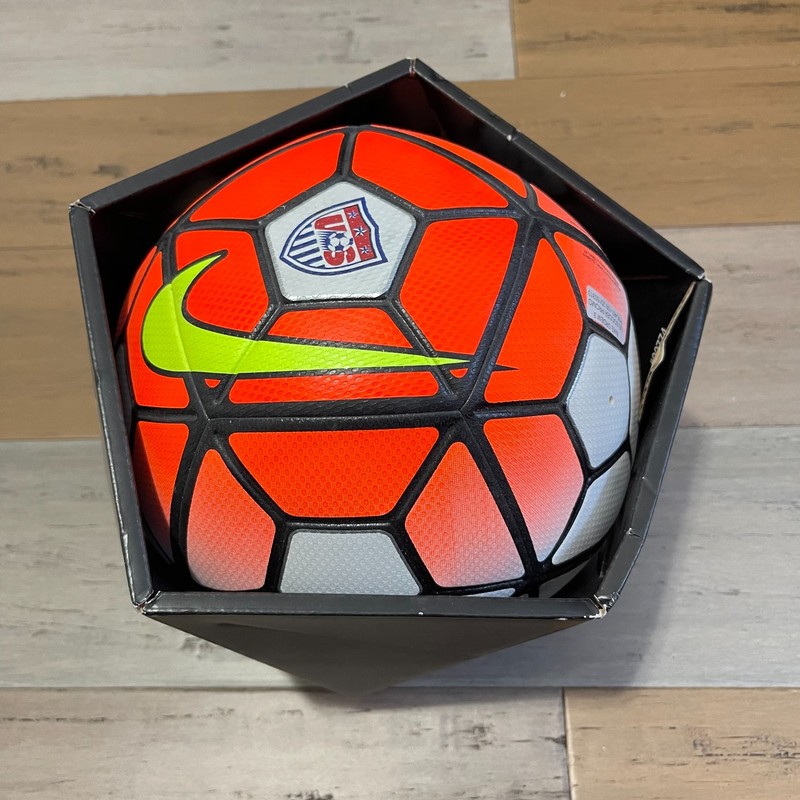 Nike Ordem 4 Official FIFA Match Soccer Ball Team USA 2017/18 PSC467 100 Size 5 gallery