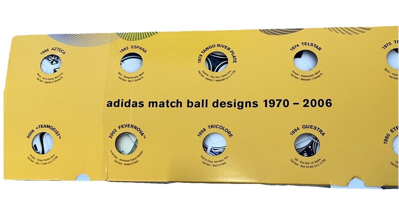 Adidas World Cup Mini Match Ball Boxed Set 10 Ball 1970-2006 Dusty From Display gallery
