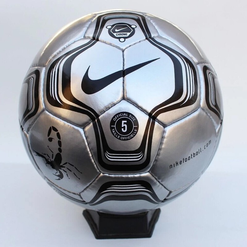 Chrome Scorpion Soccer ball Official Match Football Ultra Rear Nike Size 5
