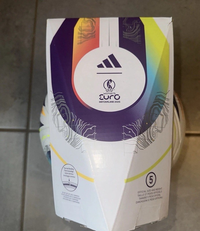 Adidas Women’s Euro 25 Pro Match Soccer Ball Size 5 JH1261 New Authentic gallery