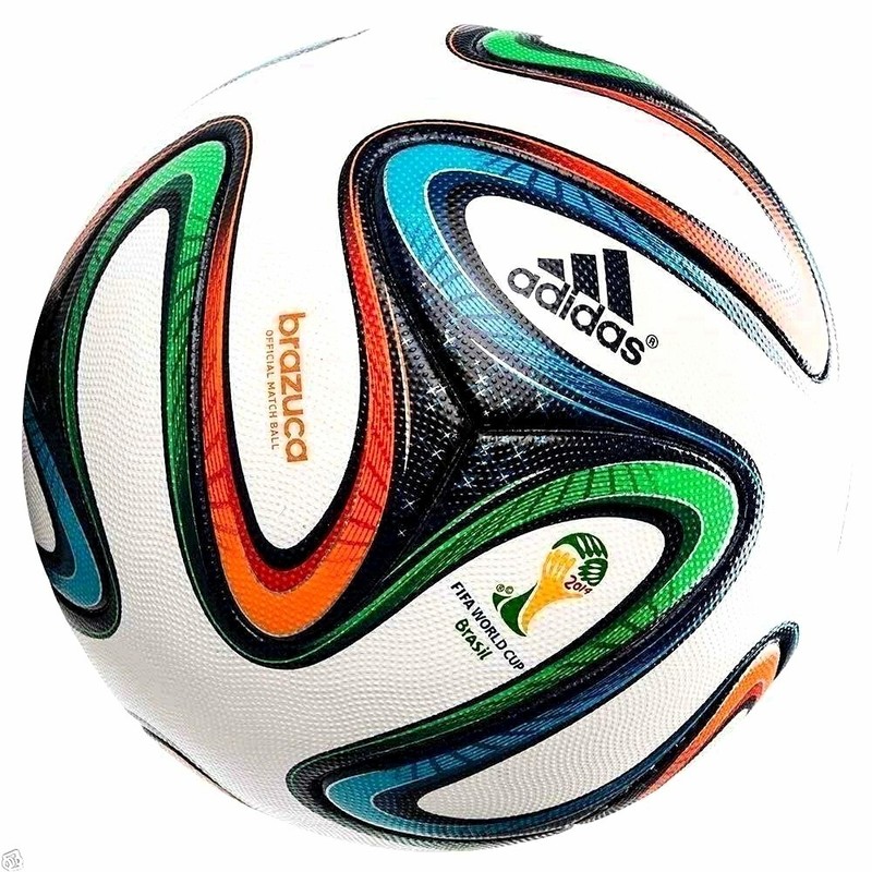 ADIDAS BRAZUCA SOCCER BALL FIFA WORLD CUP 2014 BRAZIL MATCH BALL SIZE 5 gallery