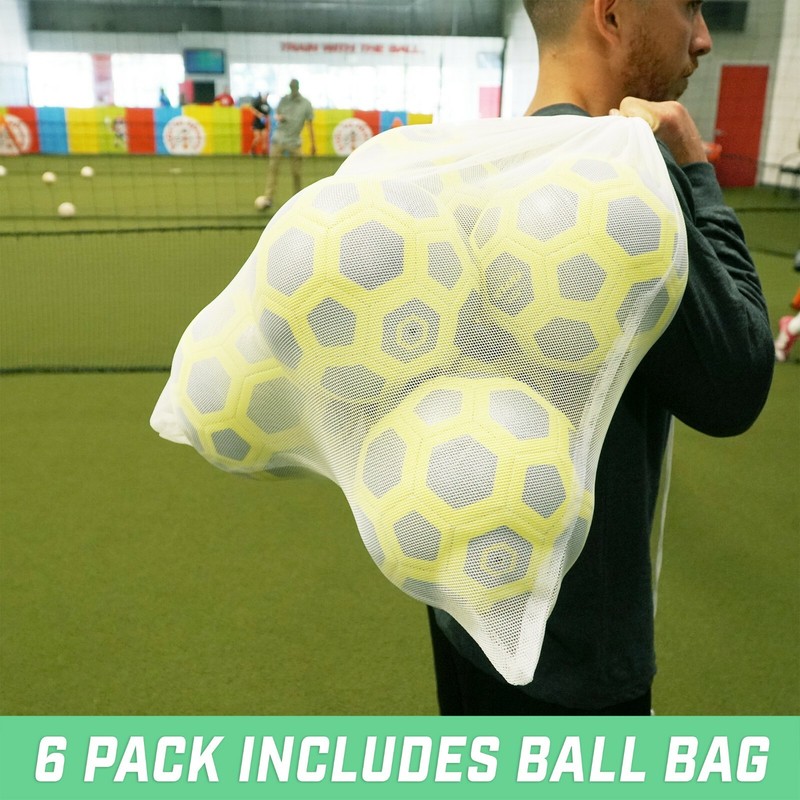GoSports ELITE Regulation Futsal Ball 6 Pack - Great for Indoor Outdoor FUTSAL gallery