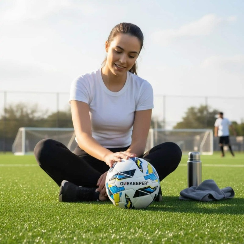 ONEKEEPER Thermo Bonded Match Ball – FIFA Quality Construction gallery