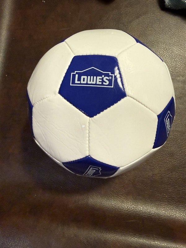 Lowe’s Mylowe’s Rewards Gift Soccer Ball