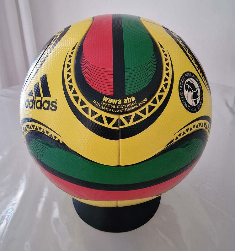 ADIDAS OFFICIAL MATCH BALL WAWA ABA 2008 CAF AFRICA CUP NATIONS FOOTGOLF GHANA