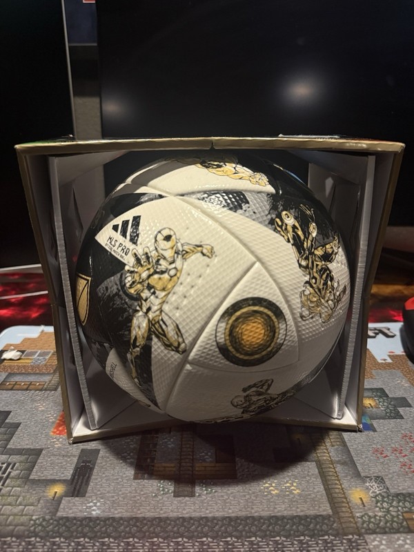Adidas Marvel MLS All-Star Game Pro Official Match Ball (IA1014) $170 Sz 5 NEW