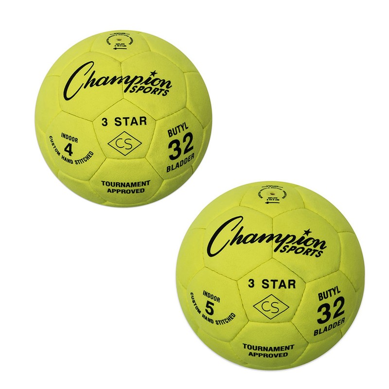 Champion Sports 3 Star Indoor Soccer Ball