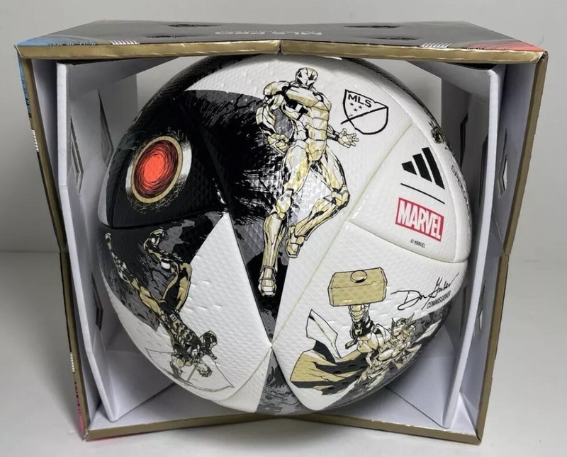 Adidas Marvel MLS All-Star Game Pro Official Match Ball IA1014 Size-5 MSRP $170