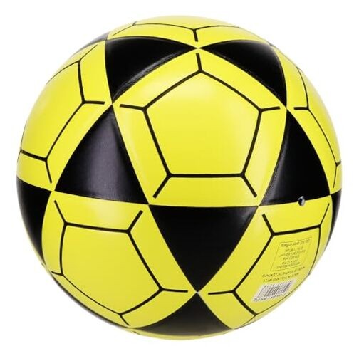 FT5A-BKY-BK Goal Master Soccer Ball, Black/Yellow, Size 5(FIFA Quality/Foot gallery
