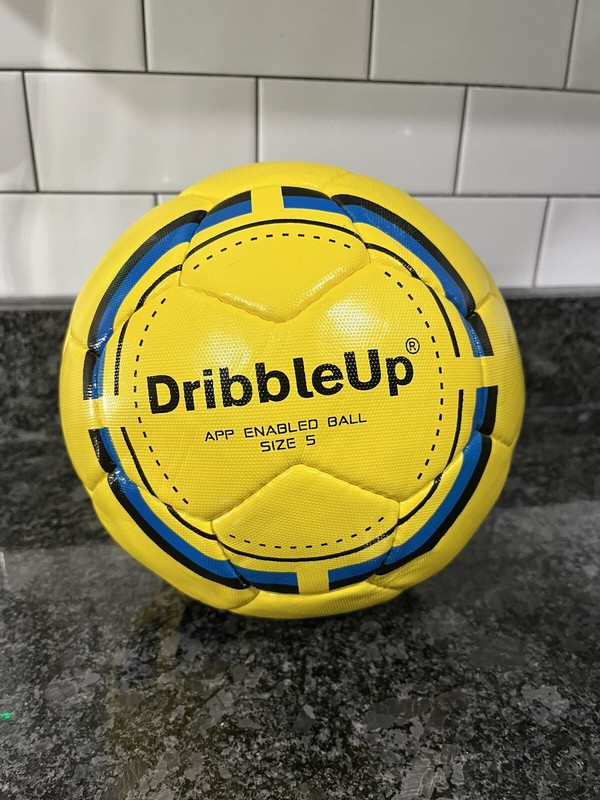 Dribble Up Smart Soccer Ball • Size 5 App Enabled Ball • Training Ball Only