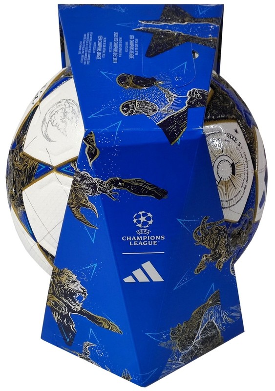 Genuine Adidas UCL PRO PROFESSIONAL Match Ball UEFA Champions League 2025/26 + Box gallery