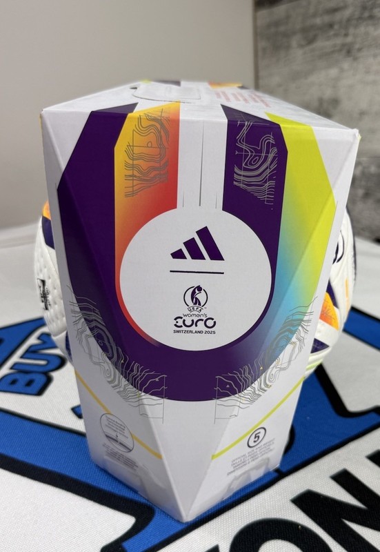 Lot Of 4 Adidas Women’s Euro 25 Pro Match Soccer Ball Size 5 JH1261 Authentic gallery