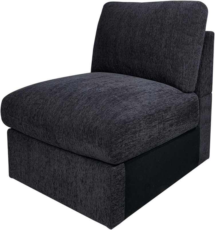 Oversized 157" L-Shaped Sectional Sofa with Ottoman, USB Ports & Storage, Dark G gallery
