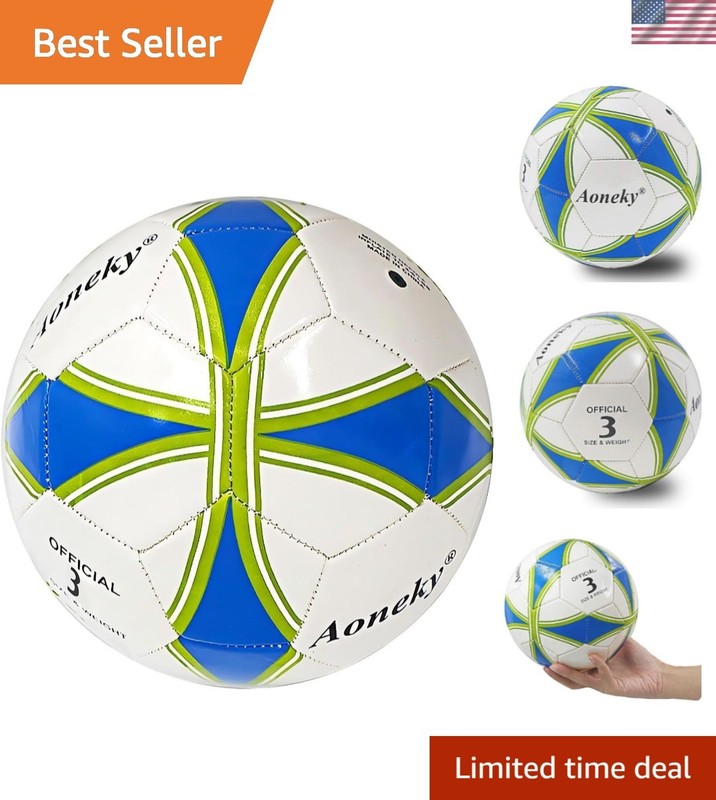 Eco-Friendly Soccer Ball & Pump Set – Perfect for Practice and Recreation