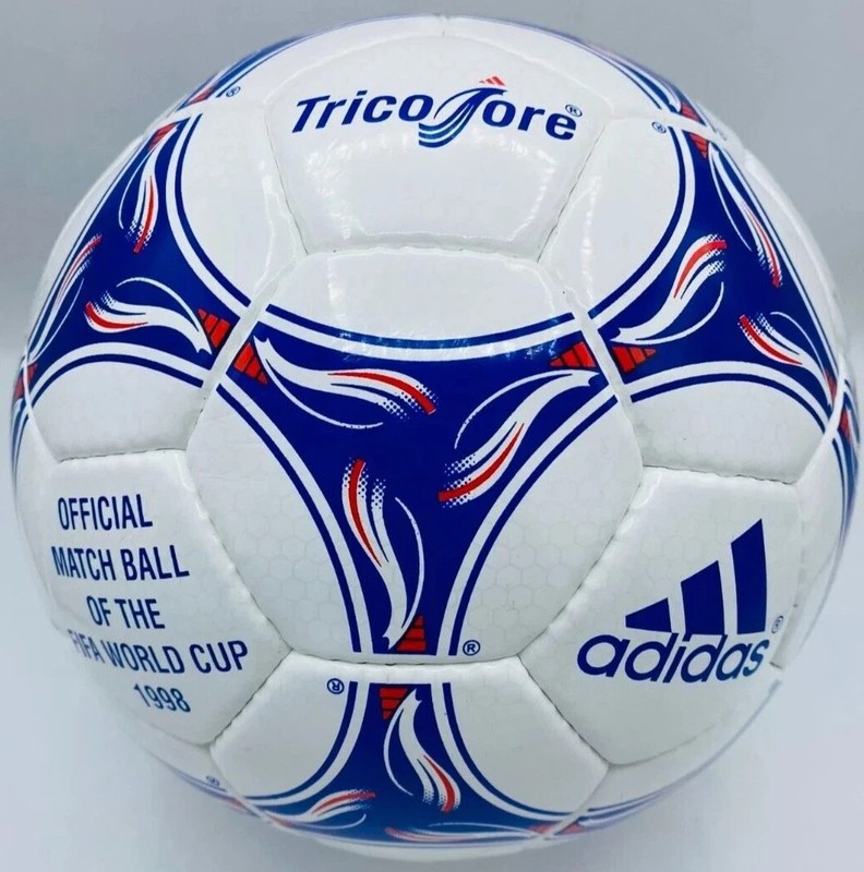 adidas Tricolore France 1998 FIFA World Cup Official Match Soccer Ball-5