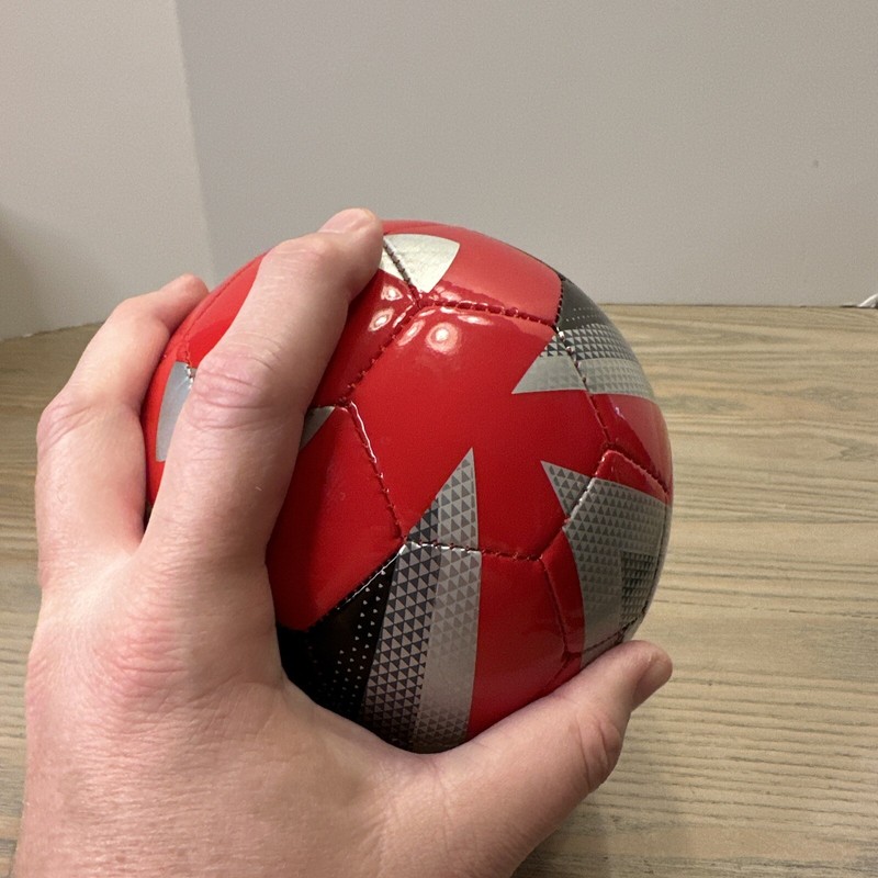 Under Armour UA Desafio Mini Small Soccer Ball Red Black Silver gallery