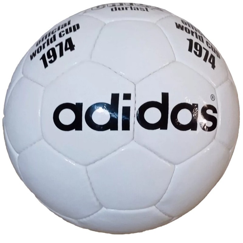 ADIDAS CHILE DURLAST GERMANY 1974 OFFICAL WORLD CUP SOCCER BALL HANDMADE SIZE 5