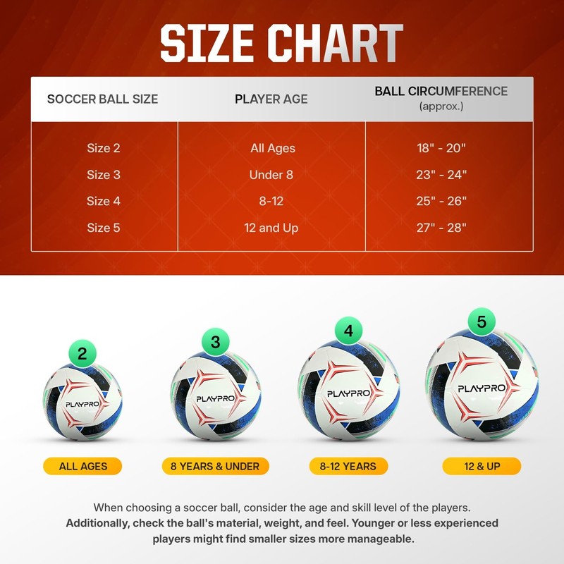 Turbo Soccer - Beautiful Design Size 2, 3, 4 and 5 for All Ages. (White/RED/Y... gallery