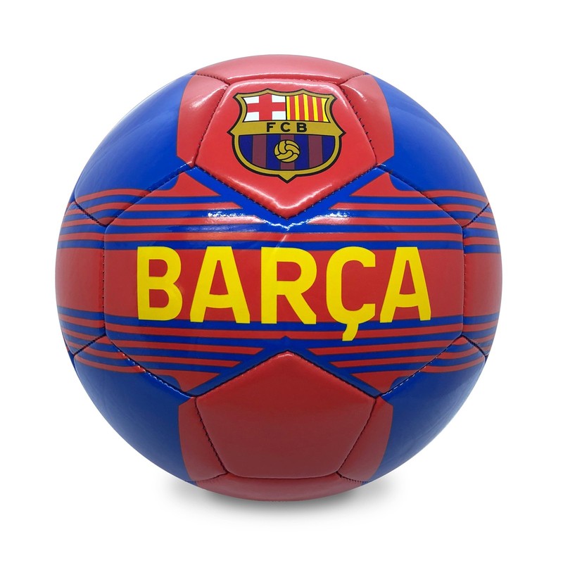 FC Barcelona Official Gift Size 4 Crest Football Blue