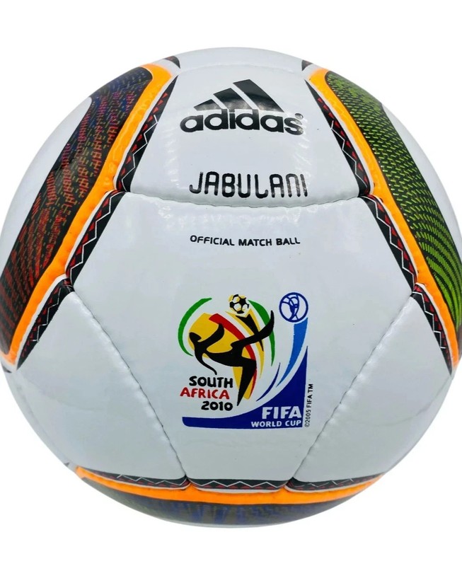 JABULANI Football White Orange Match Ball World Cup 2010 Soccer Ball | Size 5