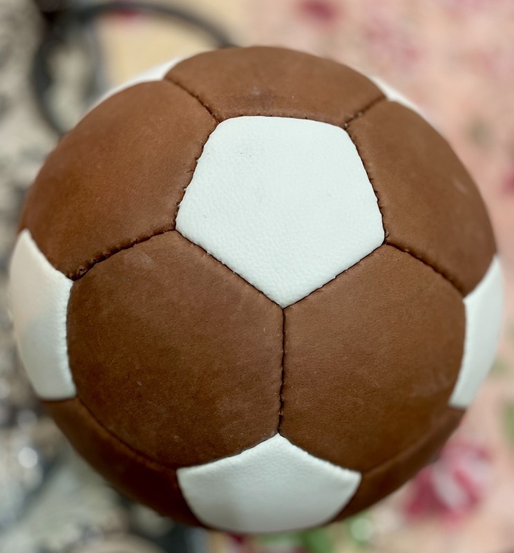Premium Handmade Leather Soccer Ball | Luxury Vintage Style Size 5 Football gallery