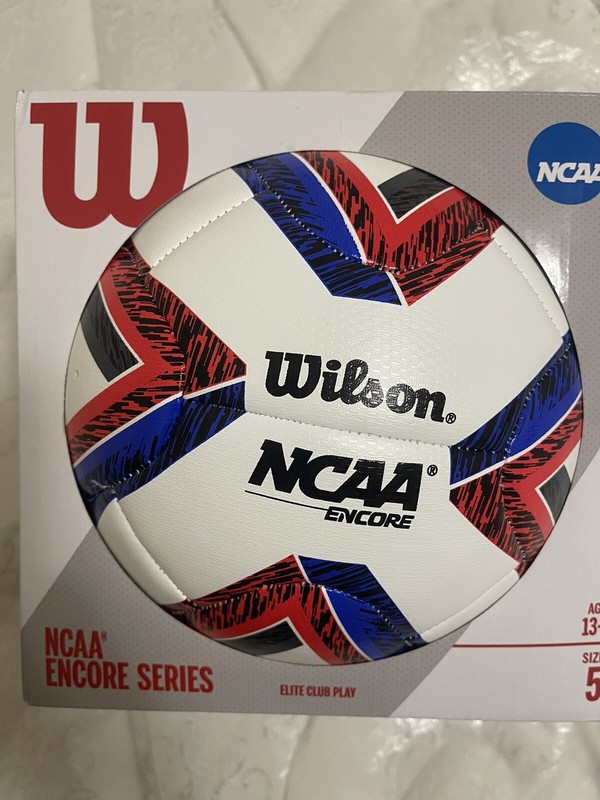 NCAA ENCORE CLUB SERIES SOCCER BALL INFLATED SIZE 5 MULTICOLORED