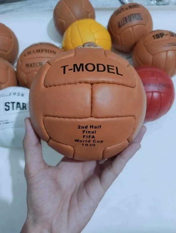 FIFA World Cup Historical Mini Ball Set 1930-1966 Size 1 Leather Collection 11pc gallery