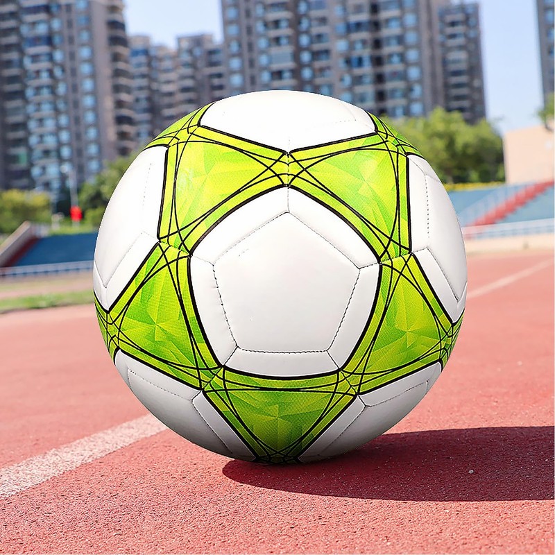 Soccer Ball Size 3, 4, 5 Soft PU for Practice, Training, Gift with Pump gallery