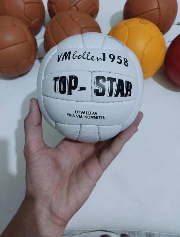 FIFA World Cup Historical Mini Ball Set 1930-1966 Size 1 Leather Collection 11pc gallery