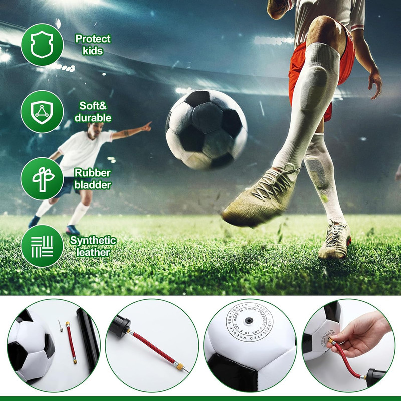 Deflated Soccer Balls Size 5 Bulk with Pumps Deflated Soccer Balls with Pump Nee gallery