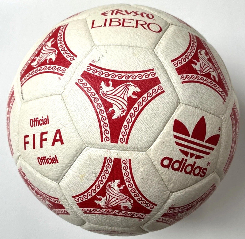 Adidas LIBERO Soccer Ball Size 3 Official Ball FIFA World Cup 1990 RARE