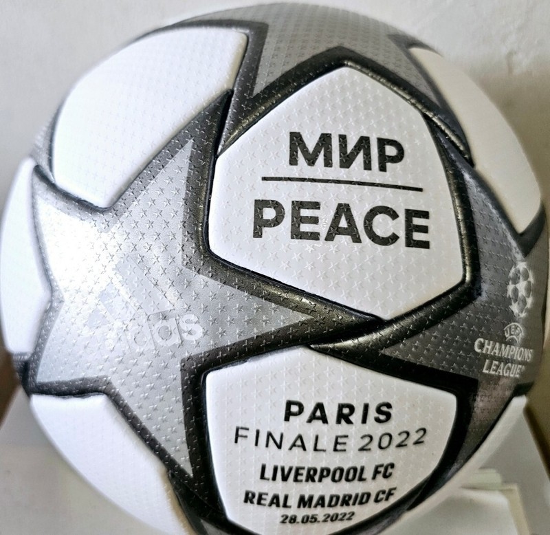 Adidas Official Match Ball 2022 Champions League Final Omb RARE Ball size 5 gallery