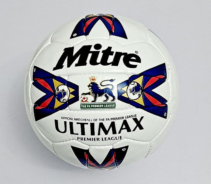 Mitre UltiMax Football |The FA Premier League Official Match Soccer Ball |Size 5