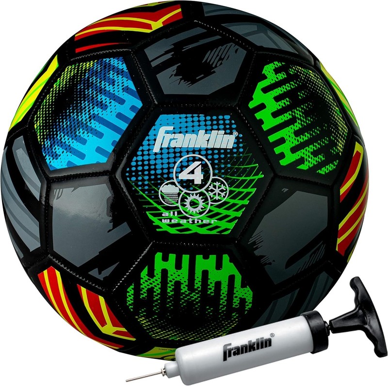 Mystic Size 4 Soccer Ball & Pump Set - PVC Cover for Kids & Adults gallery